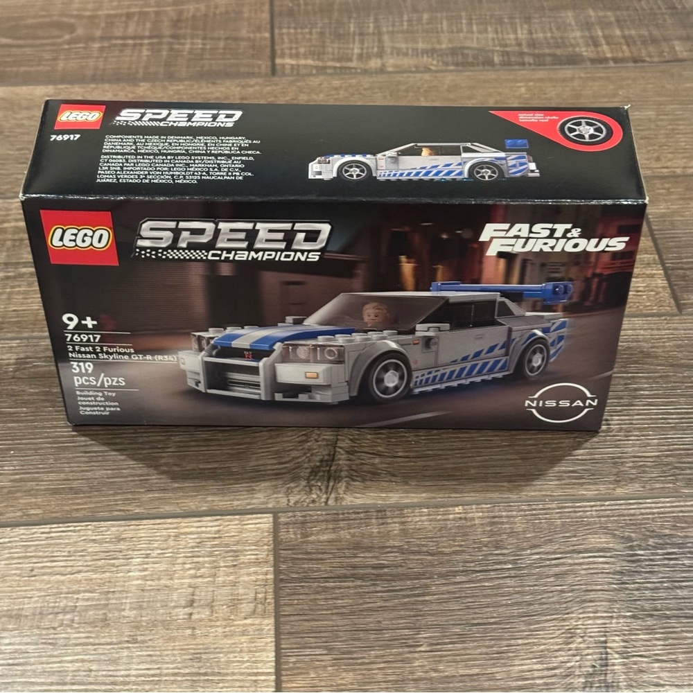 LEGO SPEED CHAMPIONS (76917) 2 Fast 2 Furious Nissan Skyline GT-R (R34) - NEW - Picture 2 of 8